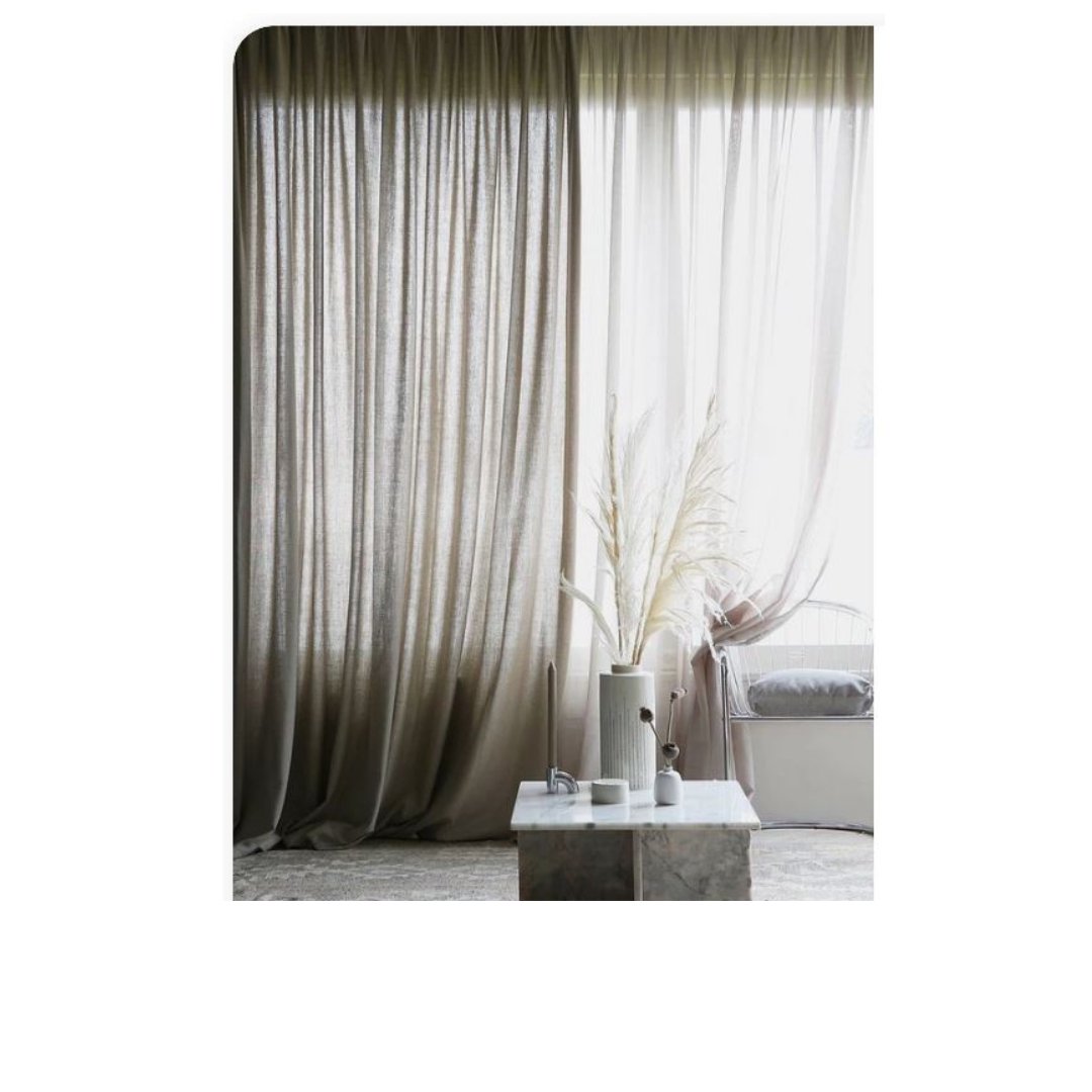 Custom Made Sheer Curtains