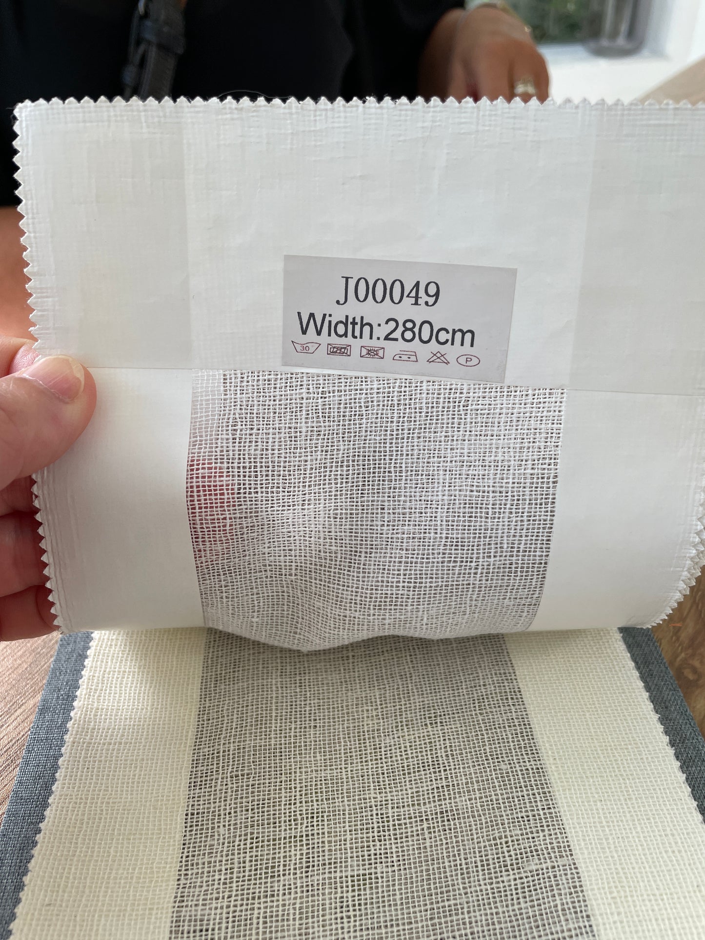 Sheer Curtain Ivory - Custom made - CMSC-0015