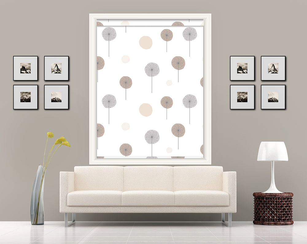 Modern Roller Blinds in design - with printing patterns - CMBR - 0001