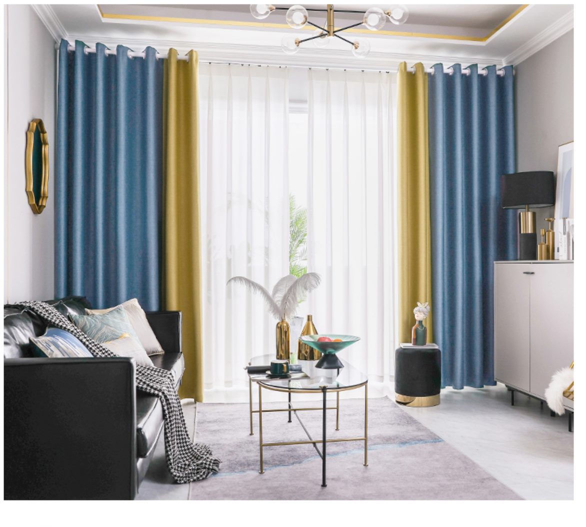 Custom made blockout curtains - RM-0005-Dual