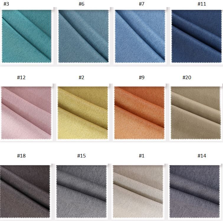 Custom made blockout curtains - RM-0005-Dual