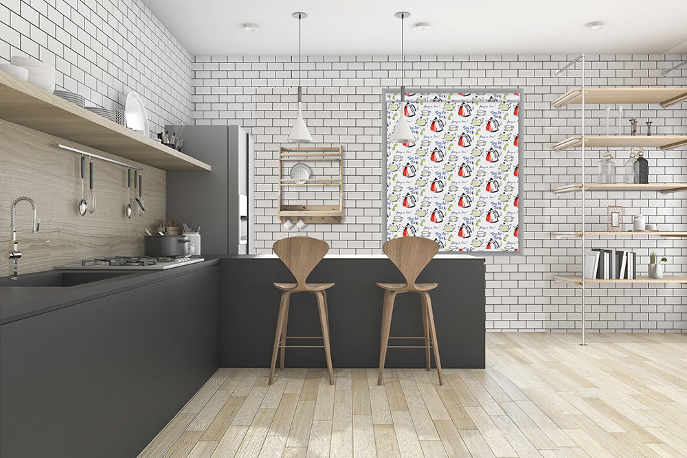 Modern Roller Blinds in design - with printing patterns - CMBR - 0001