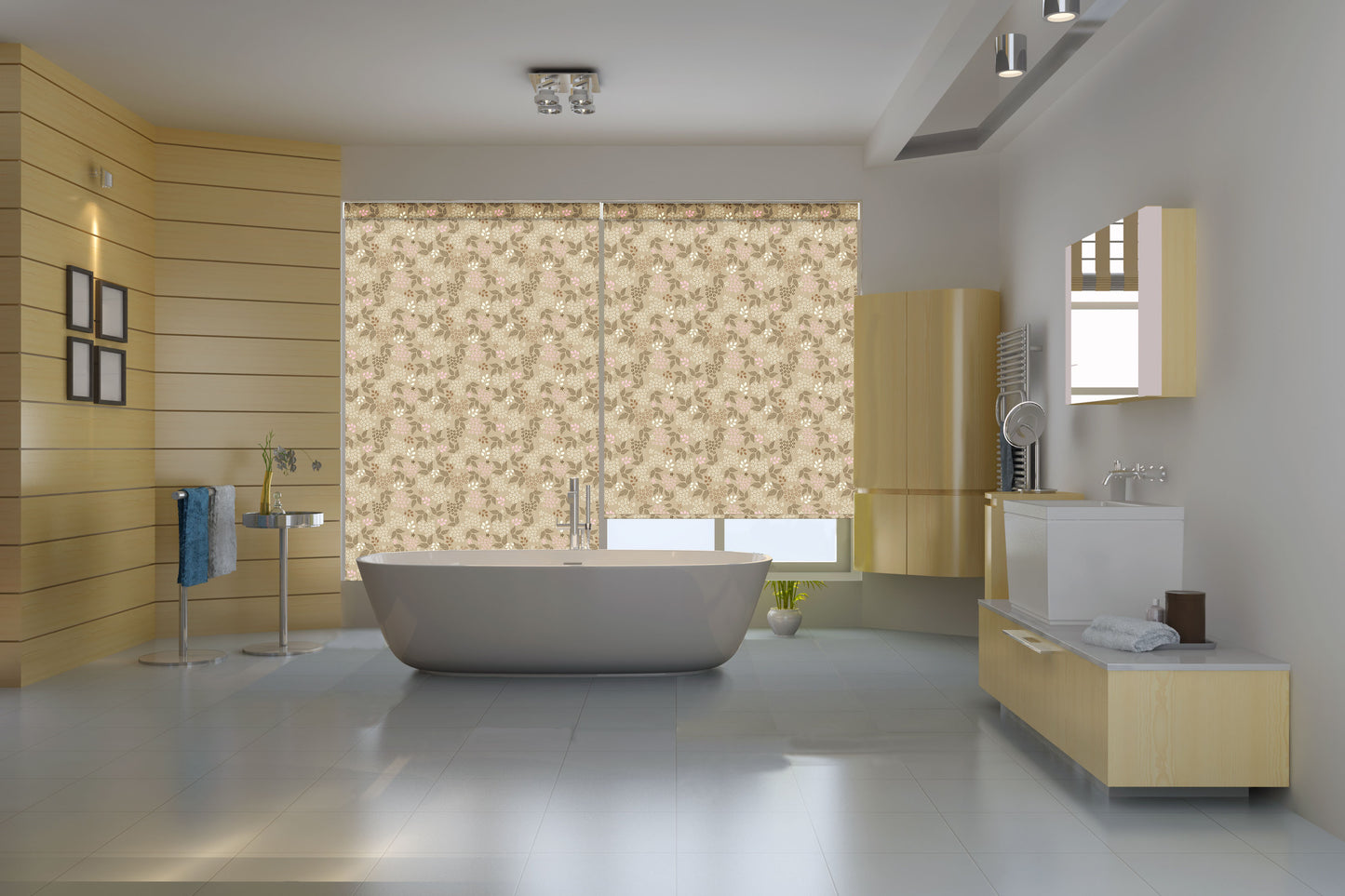 Modern Roller Blinds in design - with printing patterns - CMBR - 0001