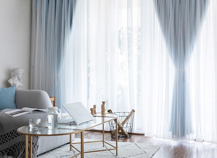 New Blockout curtains - Custom made - CM-0001-Ins style