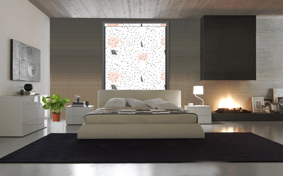 Modern Roller Blinds in design - with printing patterns - CMBR - 0001