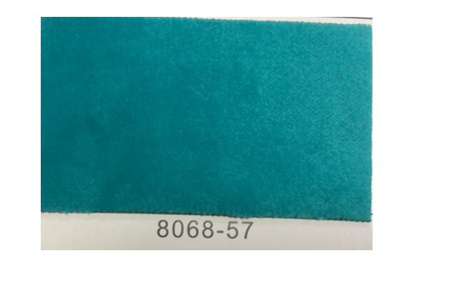 Teal green velvet blockout curtains - Custom made - CM-0011