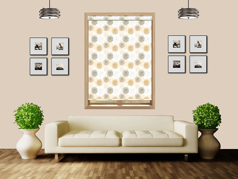 Modern Roller Blinds in design - with printing patterns - CMBR - 0001