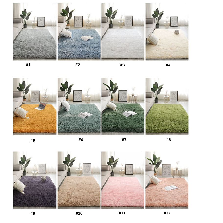 Soft fluffy floor rug high quality - RMFR-0003