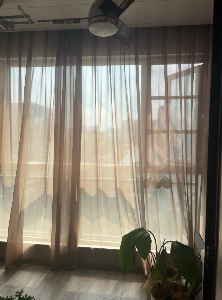 Sheer Curtain - Custom made - CMSC-0011