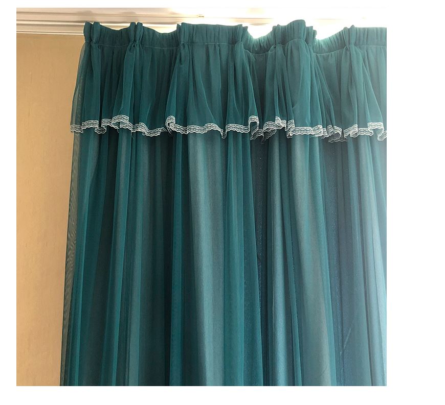 New Blockout curtains Dark blue - Custom made - CM-0015 Ins style