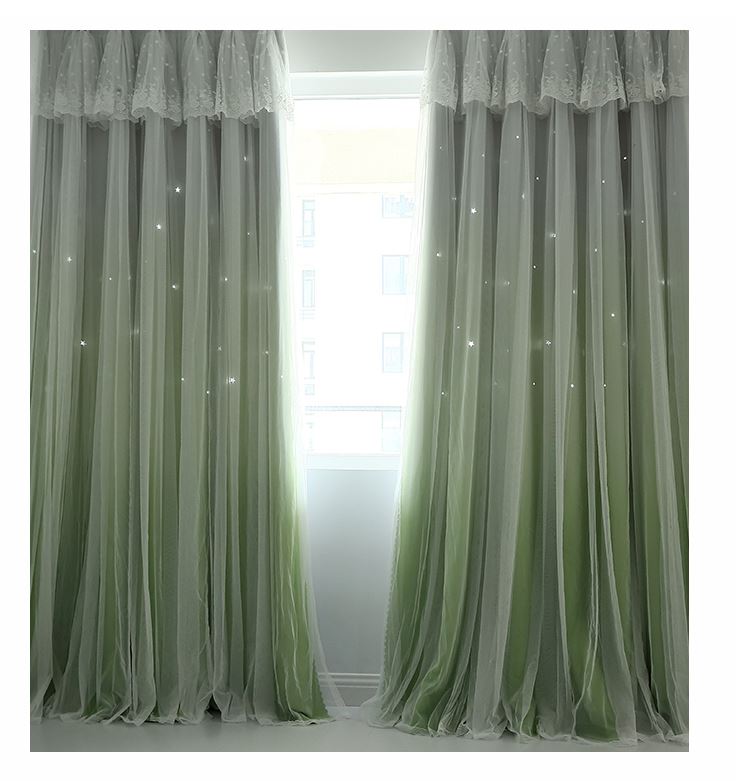 New Custom made curtains - Lucky star CM-0014