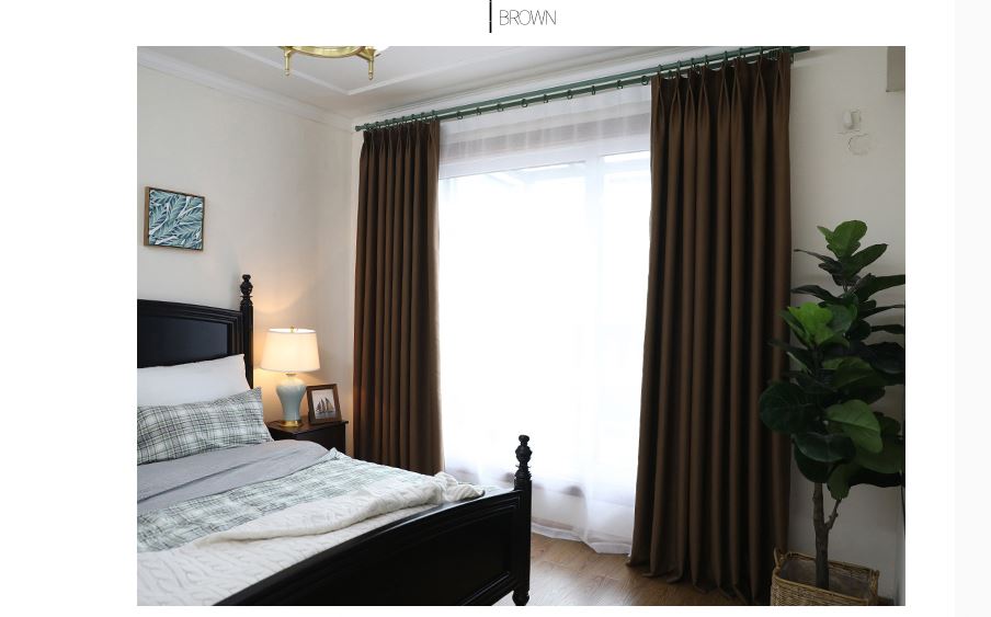 New Blockout curtains - Custom made - CM-0009