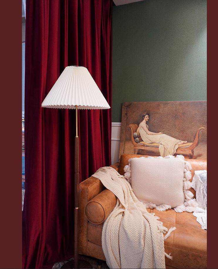 New Blockout curtains - Custom made - CM-0002-WineC