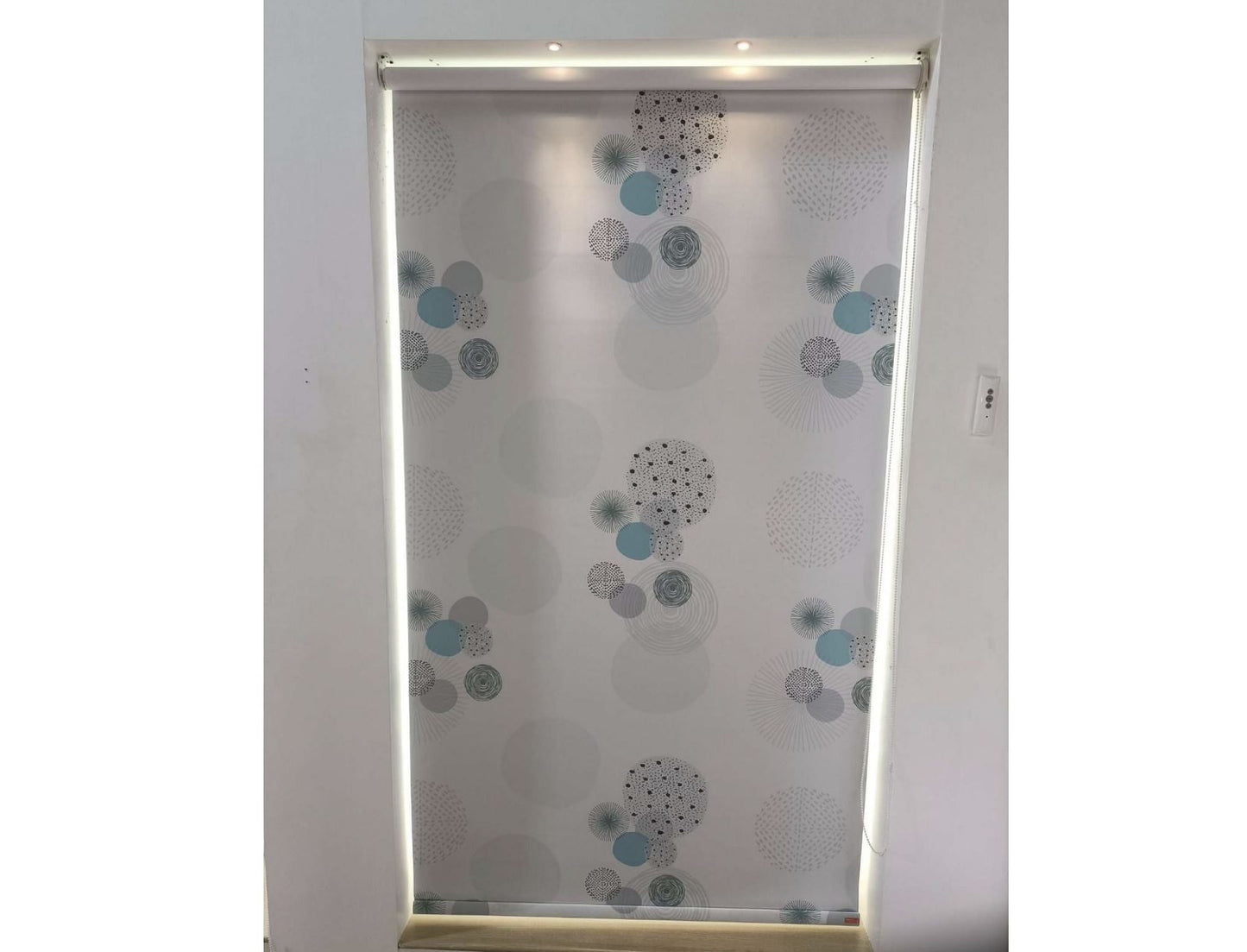 Modern Roller Blinds in design - with printing patterns - CMBR - 0001