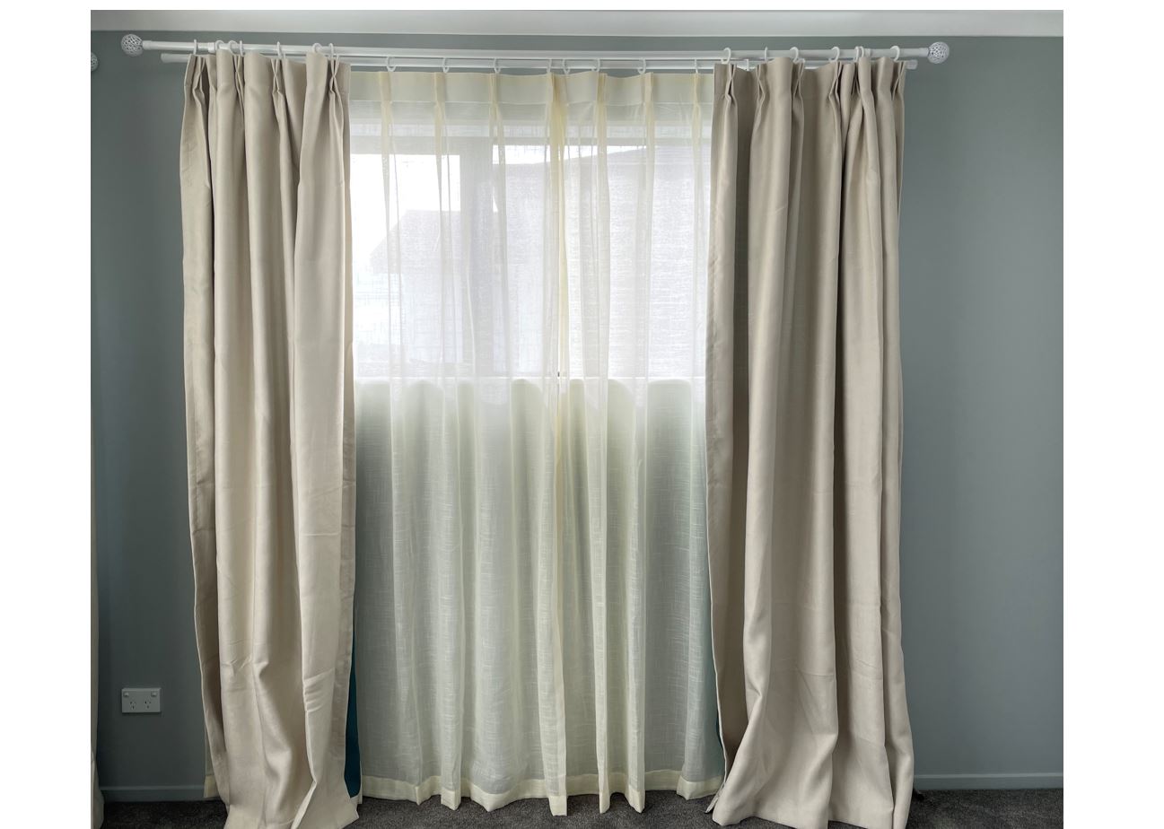 Sheer Curtain - Custom made - CMSC-0004
