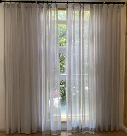 Sheer Curtain - Custom made - CMSC-0013