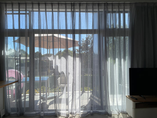 Sheer Curtain - Custom made - CMSC-0014