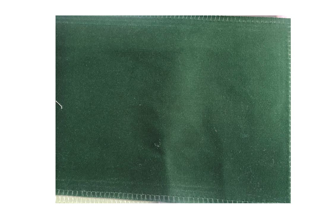 Dark green velvet blockout curtains - Custom made curtains - CM-0013