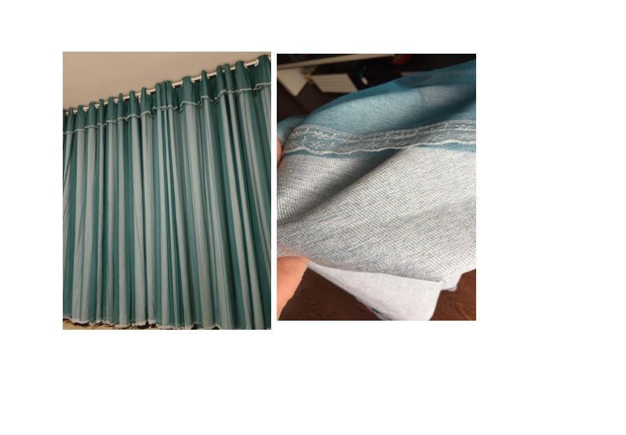 New Blockout curtains Dark blue - Custom made - CM-0015 Ins style
