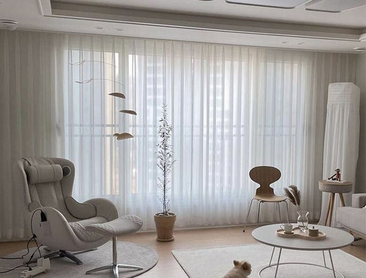 Sheer Curtain - Custom made - CMSC-0001