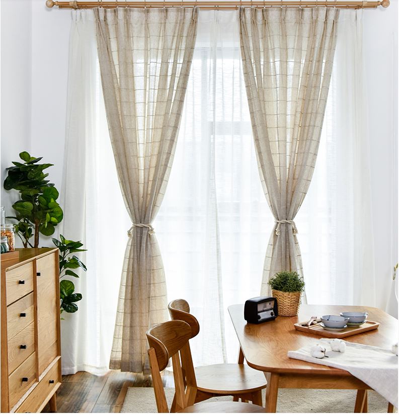 Sheer Curtain - Custom made - CMSC-0007
