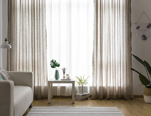 Sheer Curtain - Custom made - CMSC-0004