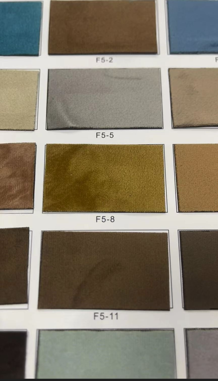 Golden brown Velvet blockout curtains - Custom made - CM-0021