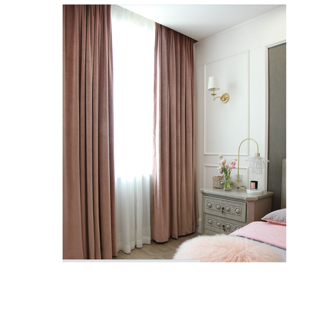 New Blockout curtains Velvet - Custom made - CM-0006