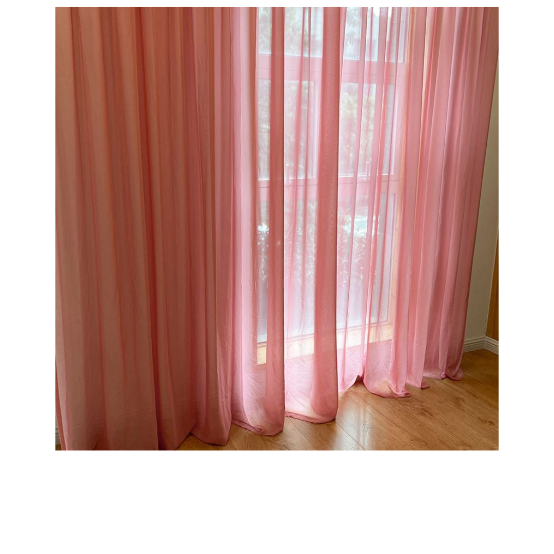 Sheer Curtain - Custom made - CMSC-0010 – Little Kiwi Curtains